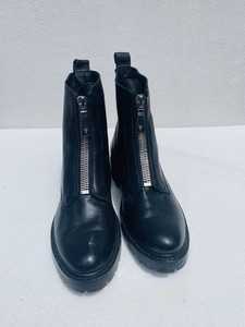 frye julie front zip combat boot