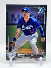 2017 Bowman Chrome Rookie Card #27 Cody Bellinger LA Dodgers RC MVP