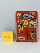 HARLEY ACE MECHANIC 1981 Mego Eagle Force Die Cast Metal Figure Sealed Z5 #1