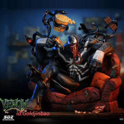 SDZ Studio Venom Resin Statue Sofa Throne Model Pre-order 1/6 Scale H37cm Hot
