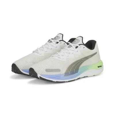 PUMA Velocity NITRO 2 Fade Laufschuhe, PUMA White-Black-Elektro Purple