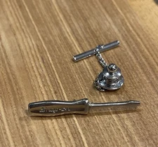 Snap-On Mens Tie Tack 1 2/3" Standard Screwdriver Tie Pin Hat Pin