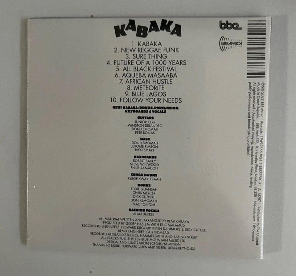 Remi Kabaka - Son of Africa [CD] New and sealed - Image 2 of 2