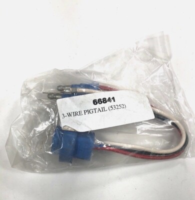 mpyc*　 66841 OEM Pigtail 3-Wire, Plug Male-Pin 3-Pin Straight NOS | eBay