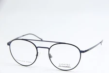 NEW MOREL LIGHTEC 30093L NB12 BLACK NAVY AUTHENTIC EYEGLASSES 50-20