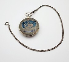 Men's Vintage 80's USSR Pocket Watch MOLNIJA "Discovery Day". Manual Wind