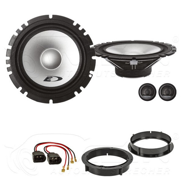 Alpine Lautsprecher FüR VW Touran I / 1T 2003-2014 TüR Heck 2-Wege 280W #Adoy-image