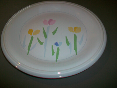 Studio Nova Villager Fresh Mint JFOO4 12'' Charger Serving Plate Platter 