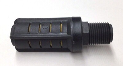McMaster Carr 4869K84 Exhaust Muffler 1/2'' Npt Polyethylene Plastic Easy Clean