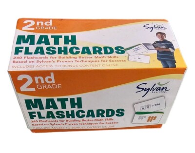 Sylvan Math Flashcards .: 2nd Grade Math Flashcards : 240 Flashcards 
