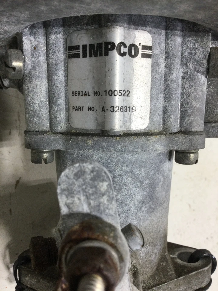 Kohler 20RZ Generator - Impco A326319 Carburetor with Woodword DC10202-000-012 - Image 3 of 4