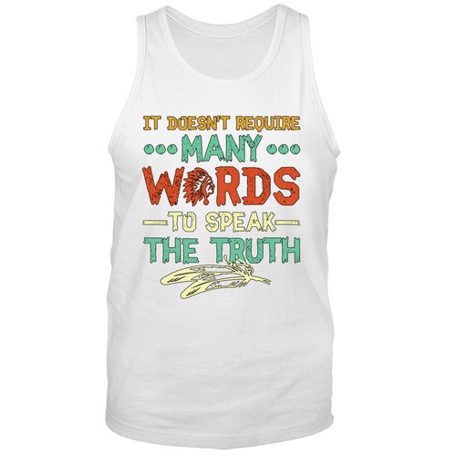 Camiseta sin mangas con gráfico de indios nativos americanos - Imagen 8 de 8