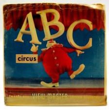 View-Master B411, ABC Circus, Children's 3 Reel Set