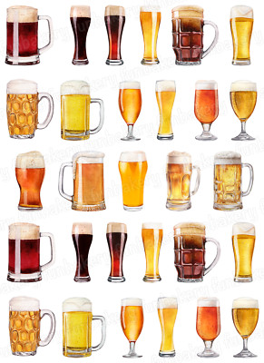 Bier Alkohol Tortenaufleger Party Deko essbar Geburtstag Aufsteller Feier