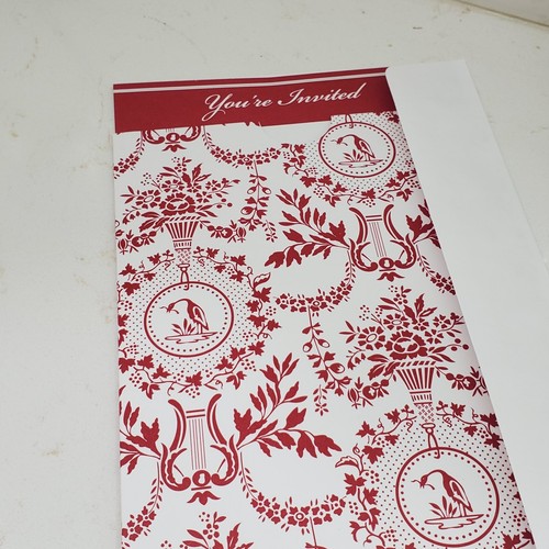 Gartner Studio Toile Jacket Invitations Set of 3 with 2 Extra Envelopes in Box - Picture 23 of 24