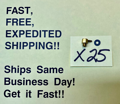Mem-Co 10LB2 Barbed Fitting; For 5/64'' or 2mm ID Tubing; PKG25; FREE SHIPPING!