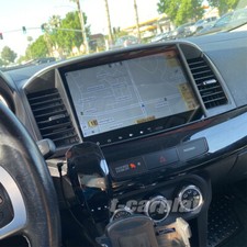 Carplay Large Screen For Mitsubishi Lancer 2008-13 Android Auto Car Stereo Radio