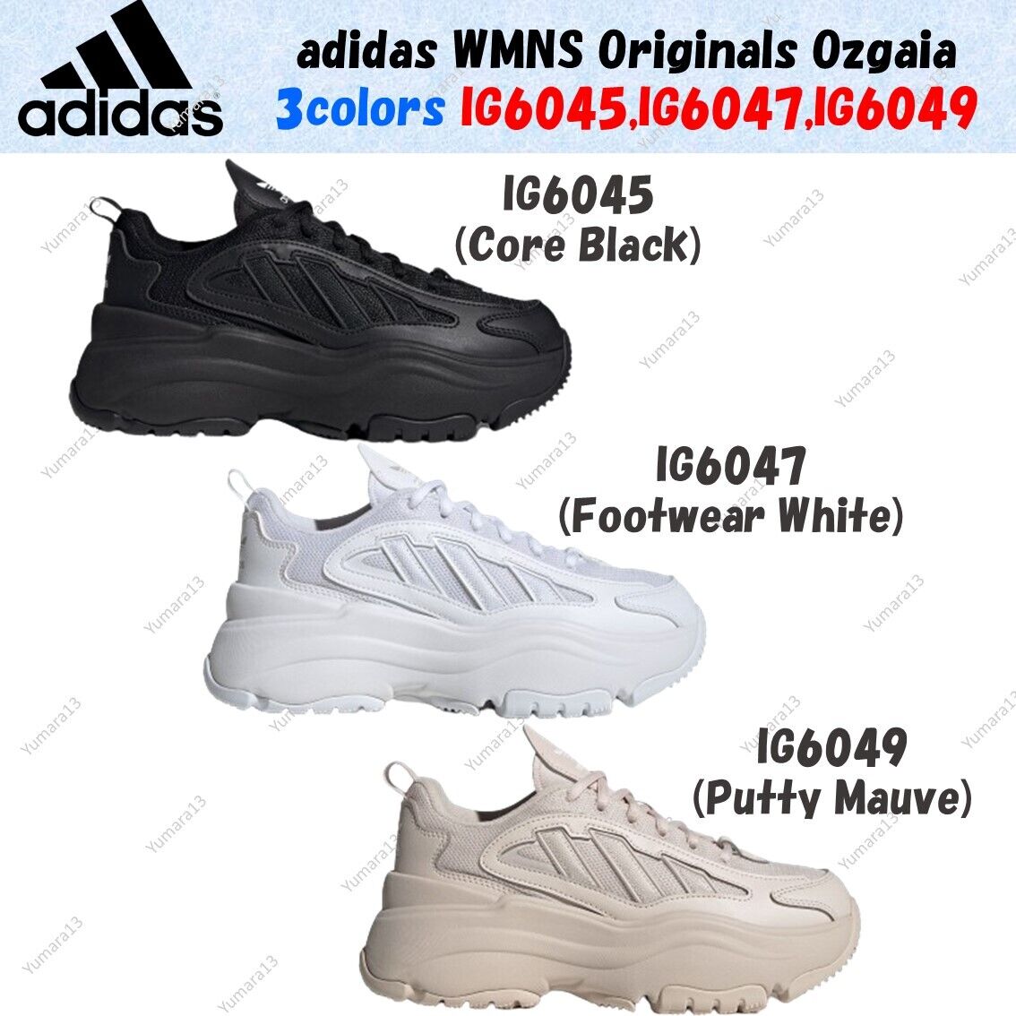 adidas WMNS Originals Ozgaia 3colors IG6045,IG6047,IG6049 US adidas WMNS Originals Ozgaia 3colors IG6045,IG6047,IG6049 US