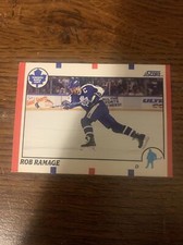 1990-91 Score American #36 ROB RAMAGE Toronto Maple Leafs