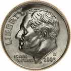 2005 D Roosevelt Dime - Brilliant Uncirculated from OBW Bank Roll