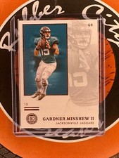 2020 Panini Encased Gardner Minshew II #34 - Jacksonville Jaguars