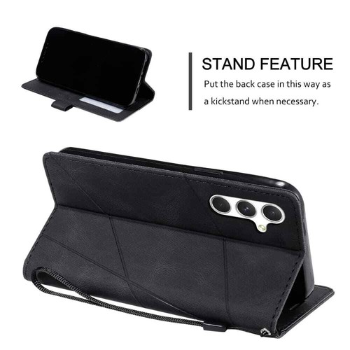 For Samsung A16 A26 A36 A56 A15 A25 A35 A55 Flip Leather Stand Wallet Case Cover - Picture 7 of 39