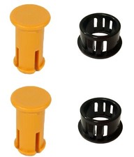 NEW GENUINE FORD TRANSIT 00-14 REAR DOOR CHECK STRAP RELEASE BUTTON AND TRIM SET