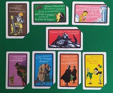 Serie di 8 Schede telefoniche usate Le Avventure di Pinocchio come foto
