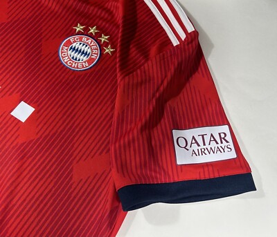 Authentic Adidas FC Bayern Munich 2018 Home Jersey Sz Large L
