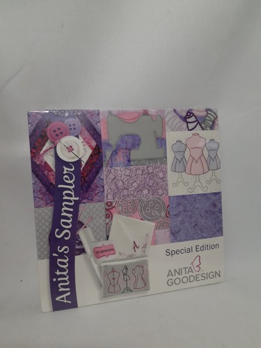 Anita Goodesign Anita's Sampler Special Edition Embroidery CD Only, - Picture 2 of 5