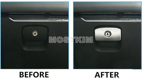Interior Glove Box Switch Button Cover Trim For Jaguar F-Pace X761 2016-2021 - Foto 3 di 9