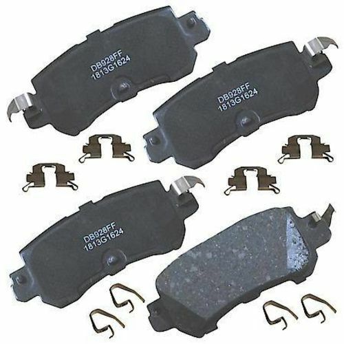 Disc Brake Pad SetPremium Gold Ceramic Rear Brake Pads CARQUEST
