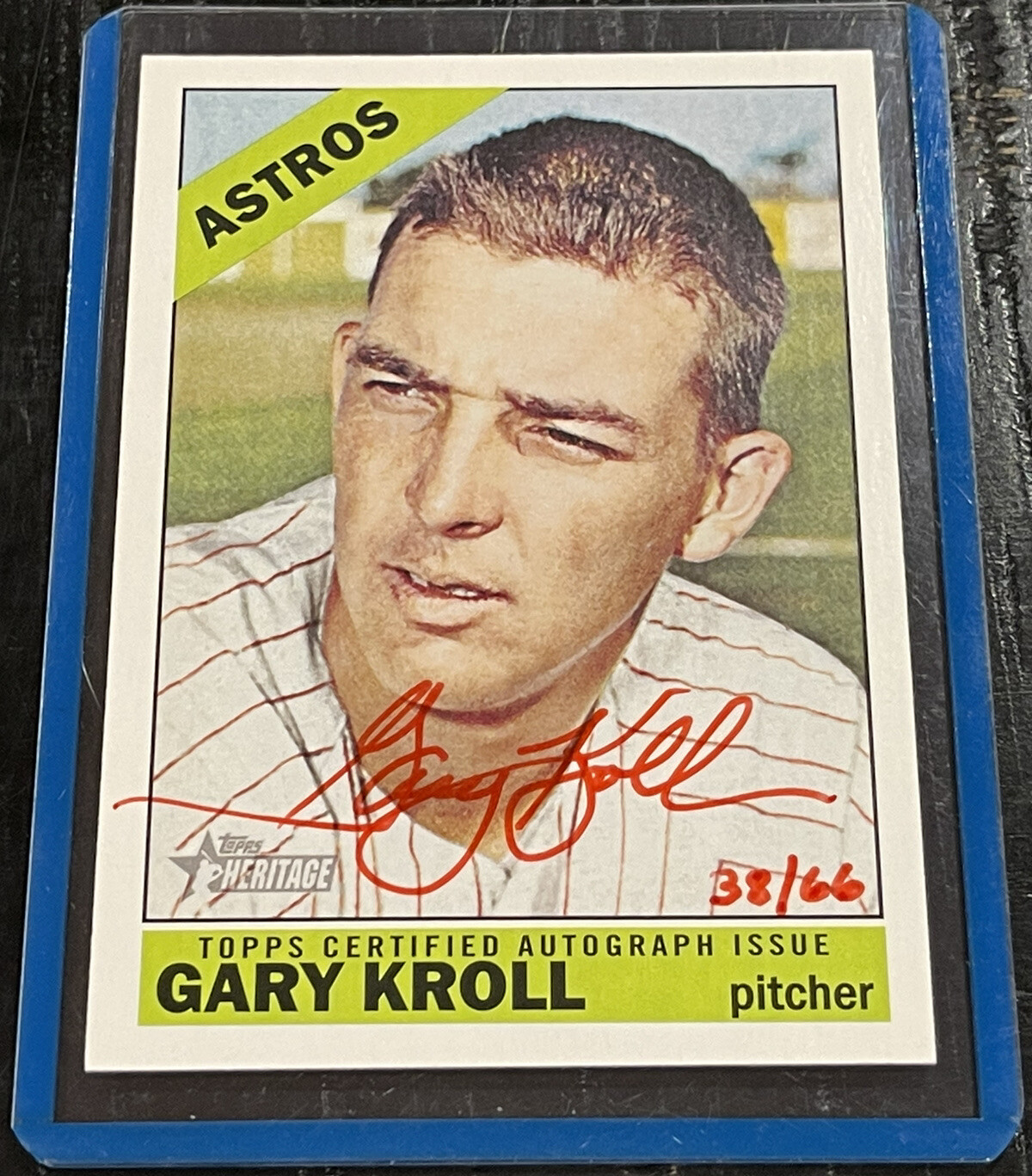 Gary Kroll #GK (Baseball Cards 2015 Topps Heritage Real One Autographs) — is it worth grading?