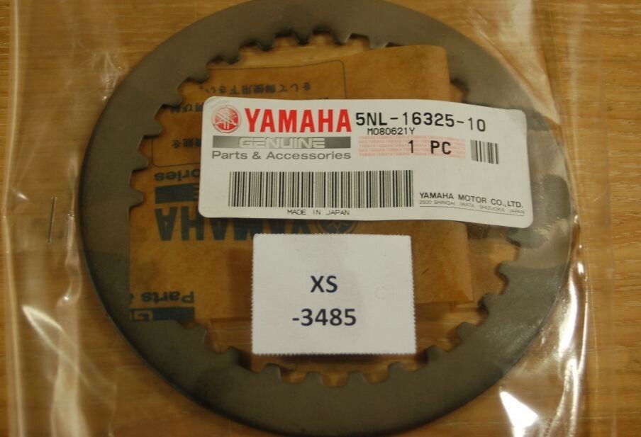 Yamaha WR250F 5NL-16325-10 PLATE, CLUTCH 2 Genuine NEU NOS xs3485