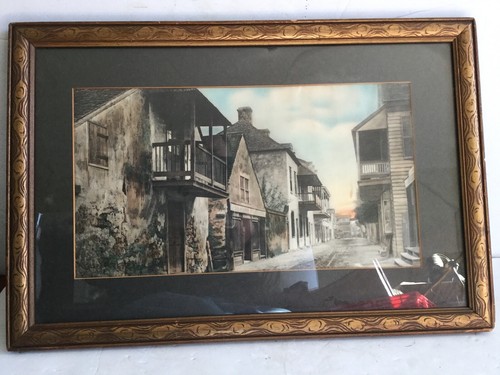 c1920-30 Fish Oysters Clams Cardiver Bros. Storefront Street Framed Under Glass - 第 11/12 張圖片