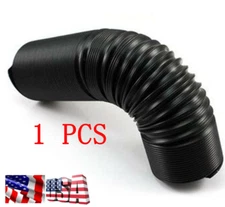 80mm Flexible Cold Air Intake Pipe Inlet Hose Tube Duct 1m For Car Vehicle Turbo