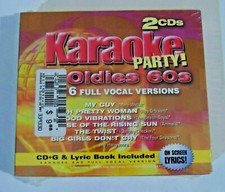 NEW SEALED - Karaoke Party Oldies 60's by Karaoke Party CD, 2003, 2-Discs 
