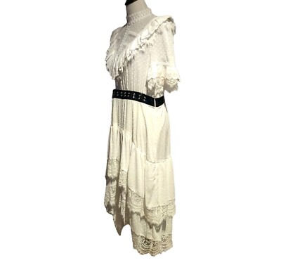 the kooples white lace dress White Cotton Lace Dress