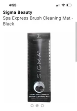 Sigma Beauty Spa Express Brush Cleaning Mat - Black - Women's Makeup