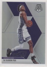 2019-20 Panini Mosaic Silver Prizm De'Aaron Fox #10 6h5