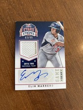 Elih Marrero 2015 Panini USA Baseball Stars Game Jersey Auto #36 Red Sox /99