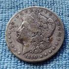 Morgan Silver Dollar - 1890 CC - No Reserve - Start 1.00 - Free Shipping