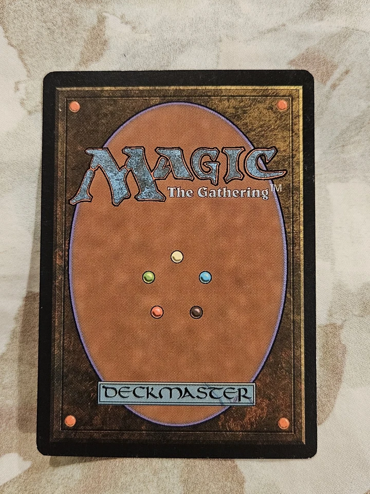 MTG Null Rod German Weatherlight NM Signed by artist Anson Maddocks - Image 2 of 2