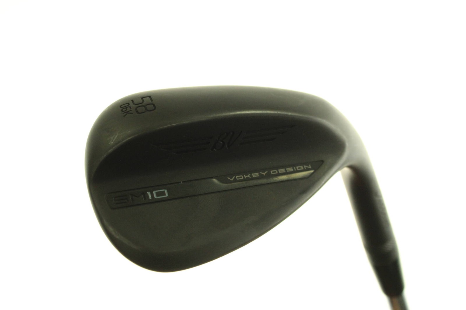 Titleist vokey sm10 jet black k-grind lob wedge 58° right-handed steel #30935