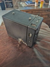 Antique, Black Box Camera Missing The Handle