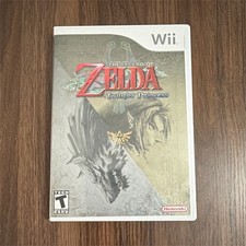 Nintendo The Legend of Zelda: Twilight Princess Wii Case Disc Inserts Manual