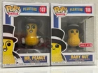 Funko Pop Ad Icons - Planters Mr. Peanut #107 & Baby Nut #108