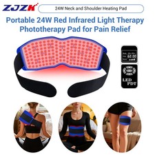 Red  Infrared Light Therapy Pain Belt 940nm 850nm 660nm LED Wrap Massage Burn Fat