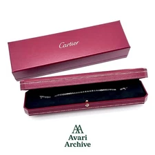 Cartier Long Bracelet Box Empty Travel Case Gift