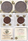 KINGDOM OF ITALY 5 cents 1909 PERIZIATA Vittorio Emanuele III